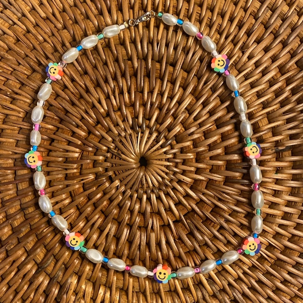 A handmade chocker necklace